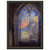 Odilon Redon Mysterious Garden Stained Glass Metal Framed Art Print / Poster