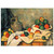 Paul Cezanne  Curtain Jug and Fruit Fine Art Poster / Art Print