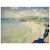 claude monet  The Beach at Pourville Wood Print