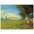 Vincent van Gogh  Farmhouse in a Wheat Field Aluminum Print