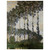 claude monet  Poplars at Giverny Aluminum Print