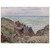claude monet  Customs House Wood Print