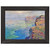 claude monet Cliff at Grainval Fecamp Premium Wooden Framed Art Print / Poster