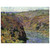 claude monet  Valley of the Creuse Sunlight Effect Wood Print