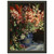 Pierre-Auguste Renoir Gladiolas in a Vase Premium Metal Framed Art Print Poster