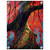 Eyvind Earle  Fire red and gold Acrylic Print