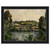 Paul Cezanne  Bridge and Waterfall at Pontoise Framed Canvas