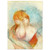 PierreAuguste Renoir  Seated Woman Fine Art Poster / Art Print
