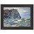 claude monet  Port dAval Rough Sea Premium Wooden Framed Art Print / Poster