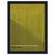 Bice Lazzari  Grigio  Giallo Gray and Yellow  1966 Framed Canvas