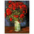 Vincent van Gogh  Vase with Red Poppies Wood Print