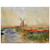 claude monet  Tulip Field in Holland Aluminum Print