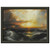 Thomas Moran  Setting Sun at Sea Premium Metal Framed Art Print / Poster