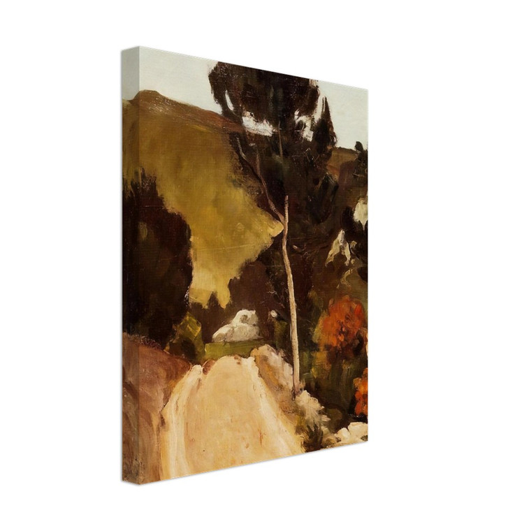 Paul Cezanne  Road in Provence Canvas