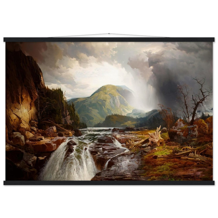 Thomas Moran Wilds of Lake Superior Museum Matte Poster Hanger