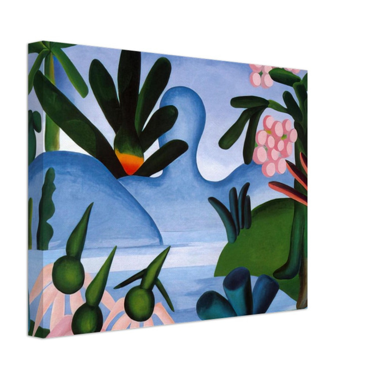 Tarsila do Amaral  The Lake Canvas