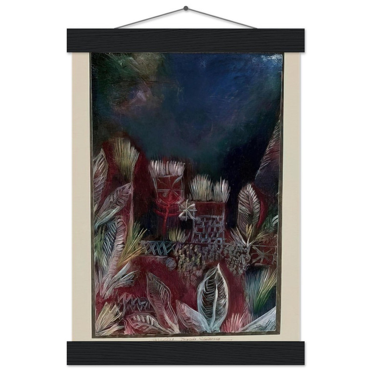 Paul Klee  TROPICAL TWILIGHT 1921 Museum-Quality Matte Paper Poster with Hanger