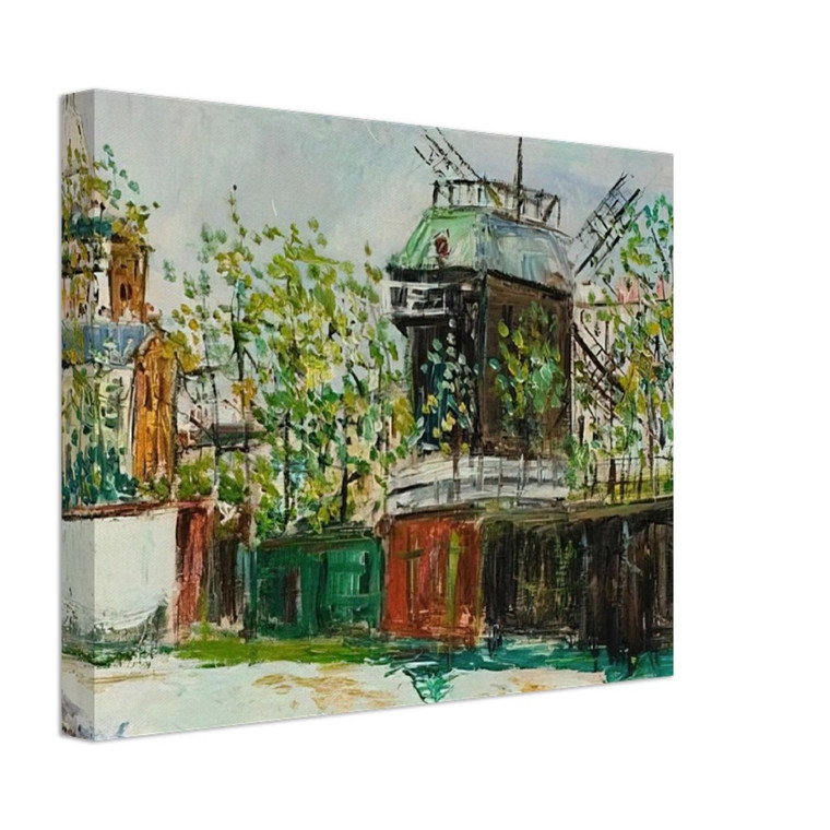 Maurice Utrillo  MOULIN DE LA GALETTE 4 Canvas