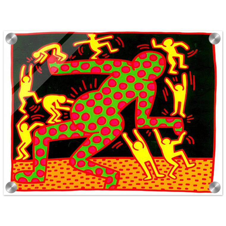 Keith Haring  UNTITLED 1983 2 N1 Acrylic Print