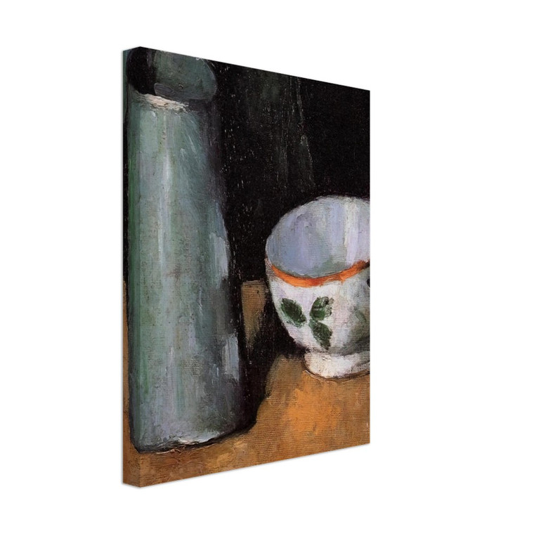 Paul Cezanne  Still Life Bowl and Milk Jug Canvas
