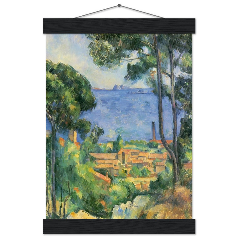 Paul Cezanne LEstaque Chateaux dIf Matte Poster with Hanger