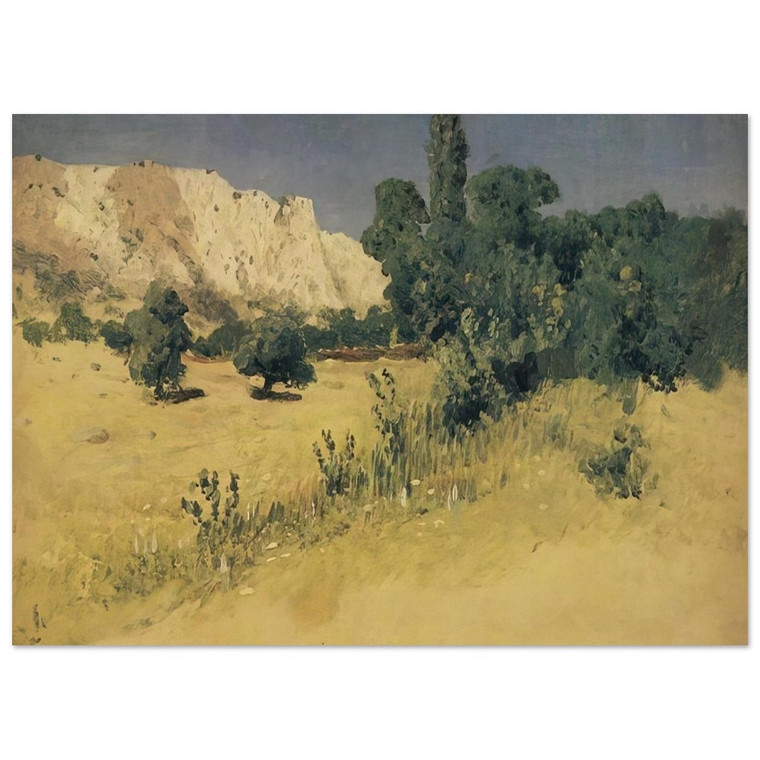 Arkhyp Kuindzhi  Crimea Yayla Fine Art Poster / Art Print