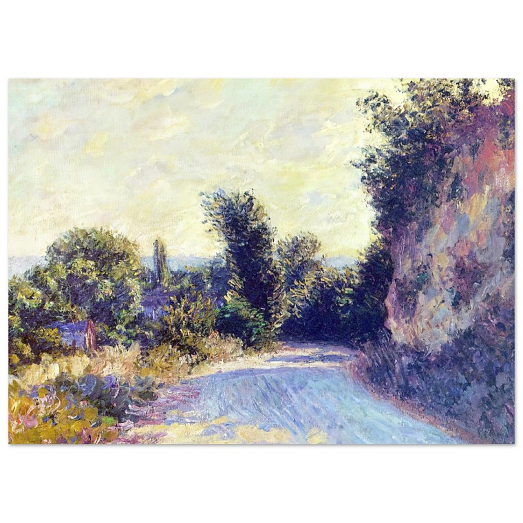 claude monet  Road near Giverny 02 Fine Art Poster / Art Print
