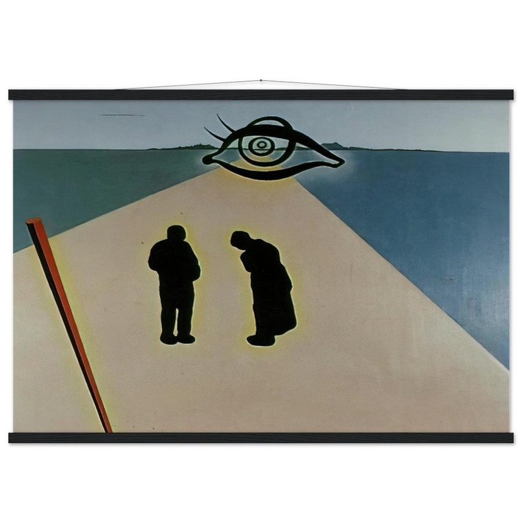 Salvador Dali THE EYE OF THE ANGELUS Museum-Quality Matte Poster with Hanger