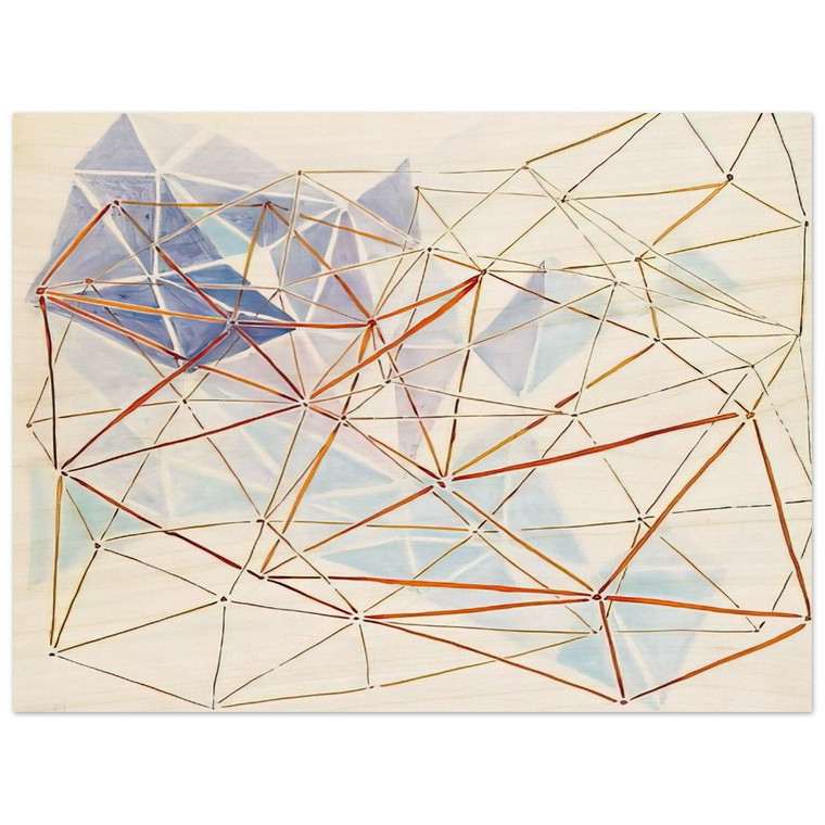 Gego  Untitled  1980 N3 Wood Print