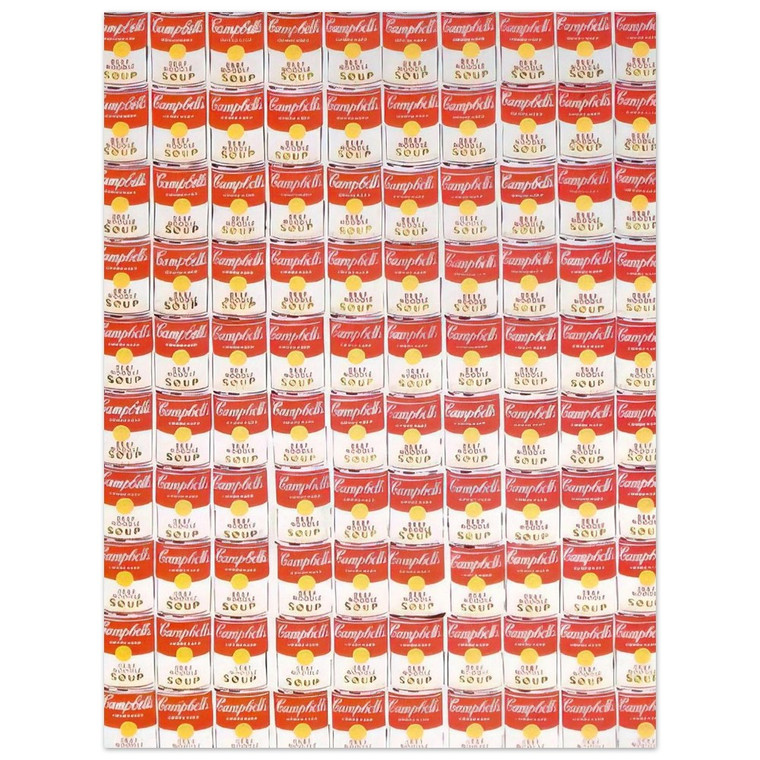 Andy Warhol  100 Cans Aluminum Print