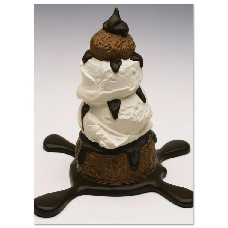 Claes Oldenburg  PROFITEROLE 1990 Fine Art Poster / Art Print