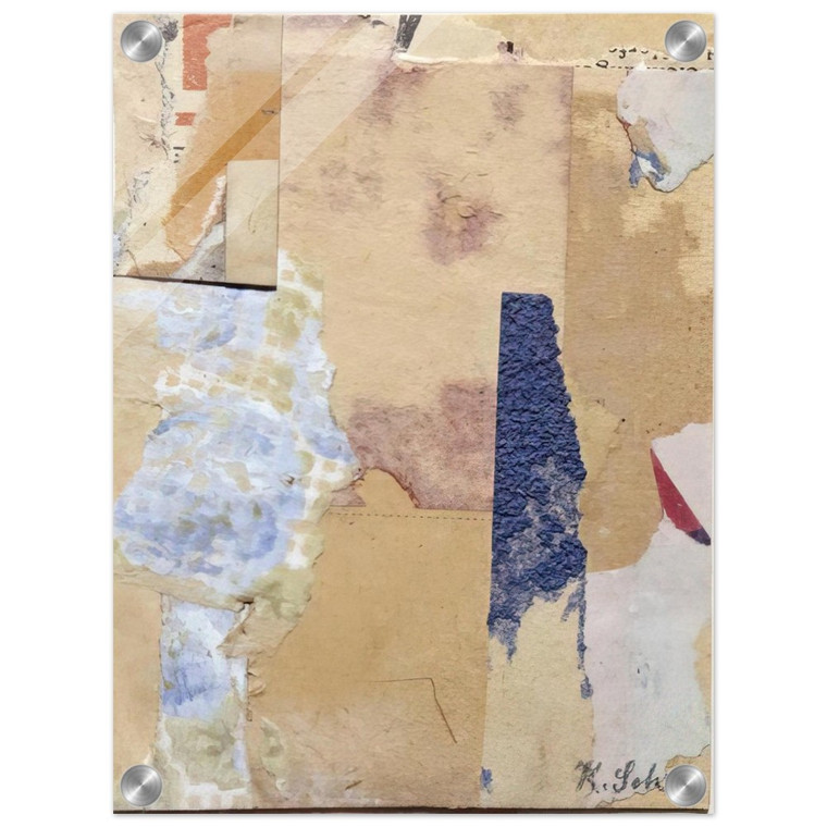 Kurt Schwitters  APHORISM 1923 Acrylic Print