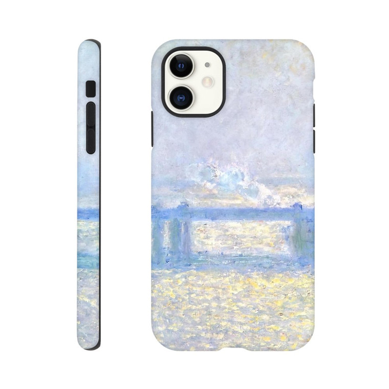 claude monet - Charing Cross Bridge Overcast Weather Tough case