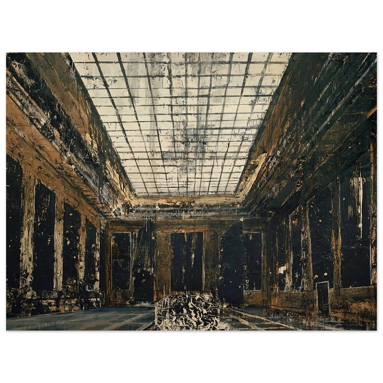 Anselm Kiefer  INTERIOR 1981 Wood Print