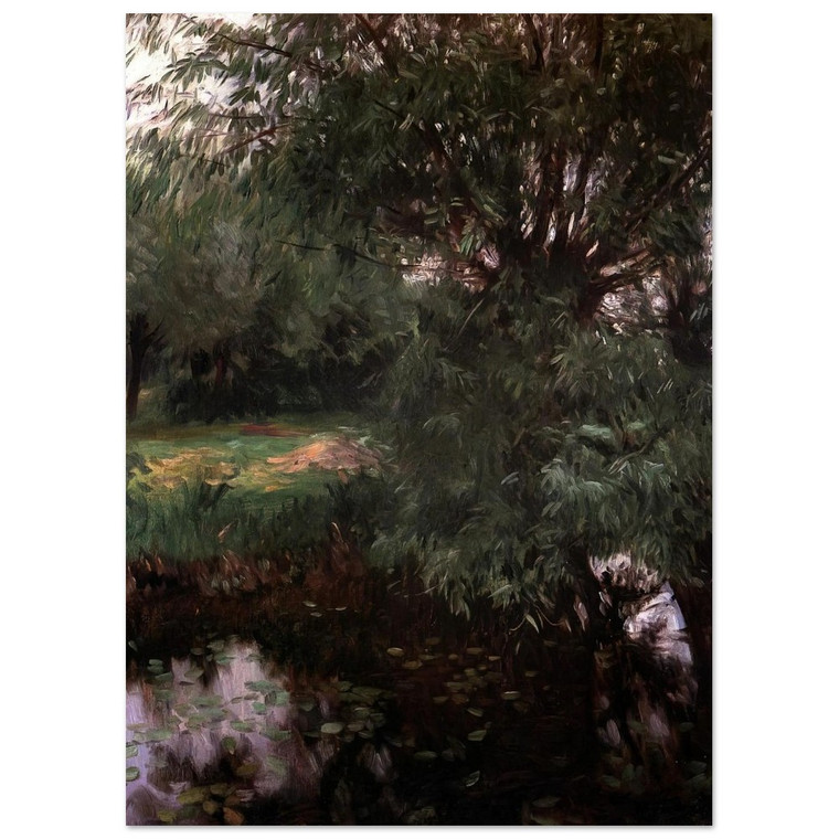 John Singer Sargent  A Backwater at Wargrave Fine Art Poster / Art Print