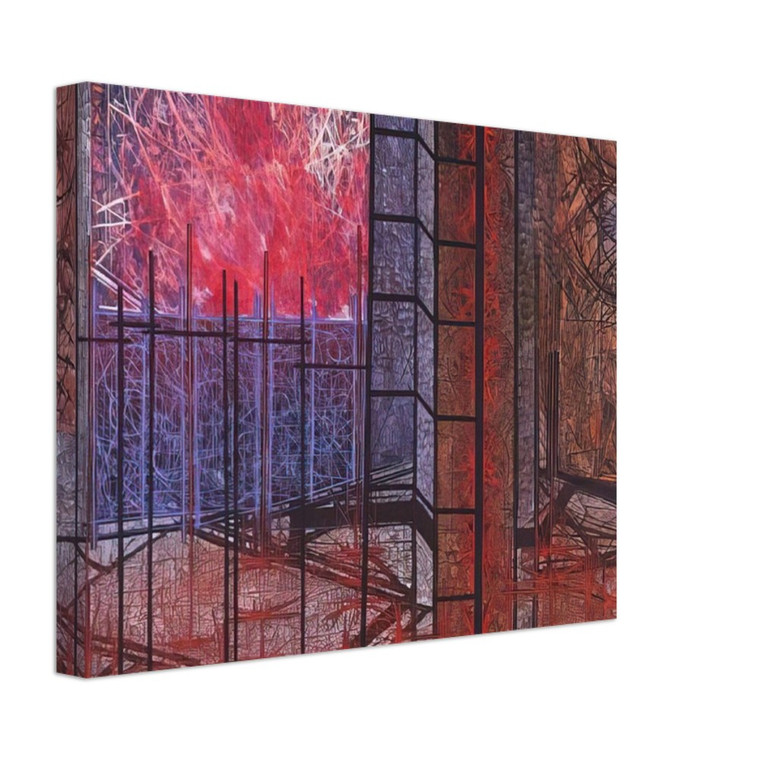 Jimmy Ernst  Chronicle  1964 Canvas