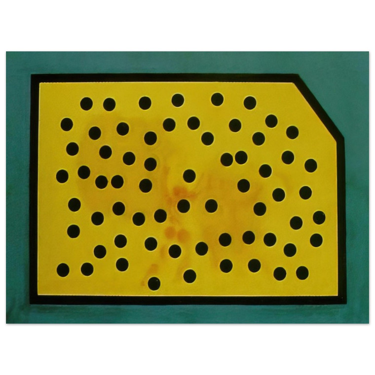 Salvador Dali  RANDOMDOT CORRELOGRAM THE GOLDEN FLEECE Aluminum Print