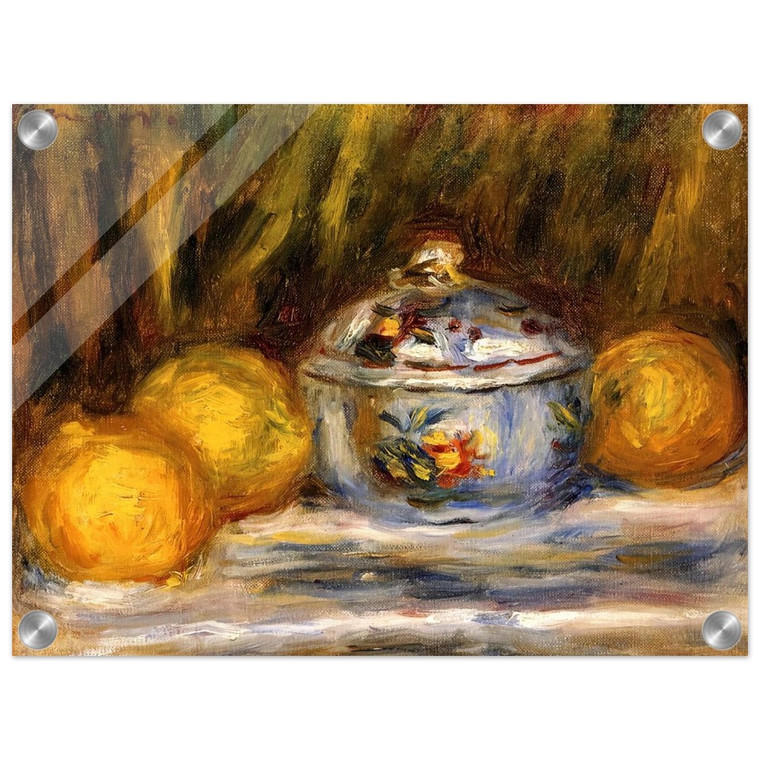 PierreAuguste Renoir  Sugar Bowl and Lemons Acrylic Print