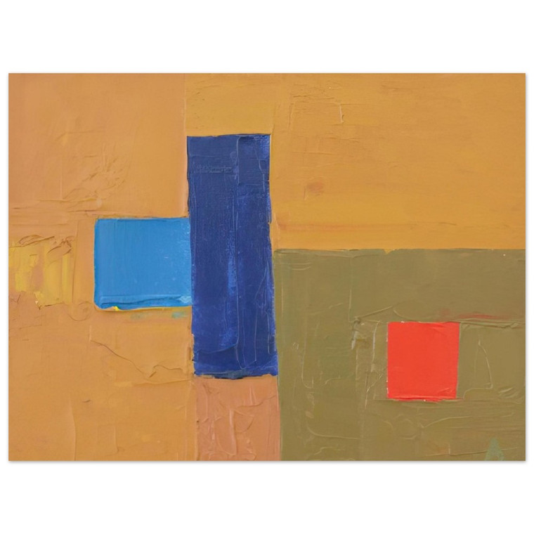 Etel Adnan  Untitled  2000 N2 Aluminum Print