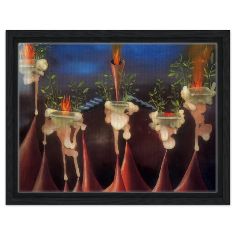 Remedios Varo  THE DESIRE Framed Canvas