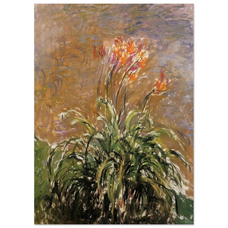 claude monet  Hamerocallis Fine Art Poster / Art Print