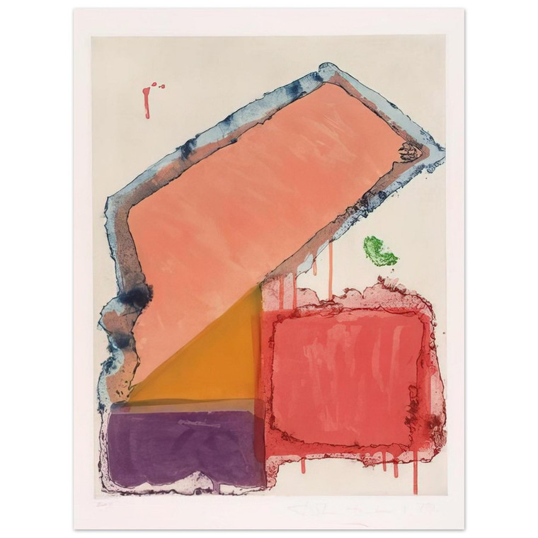 John Hoyland  Anking  1979 Aluminum Print