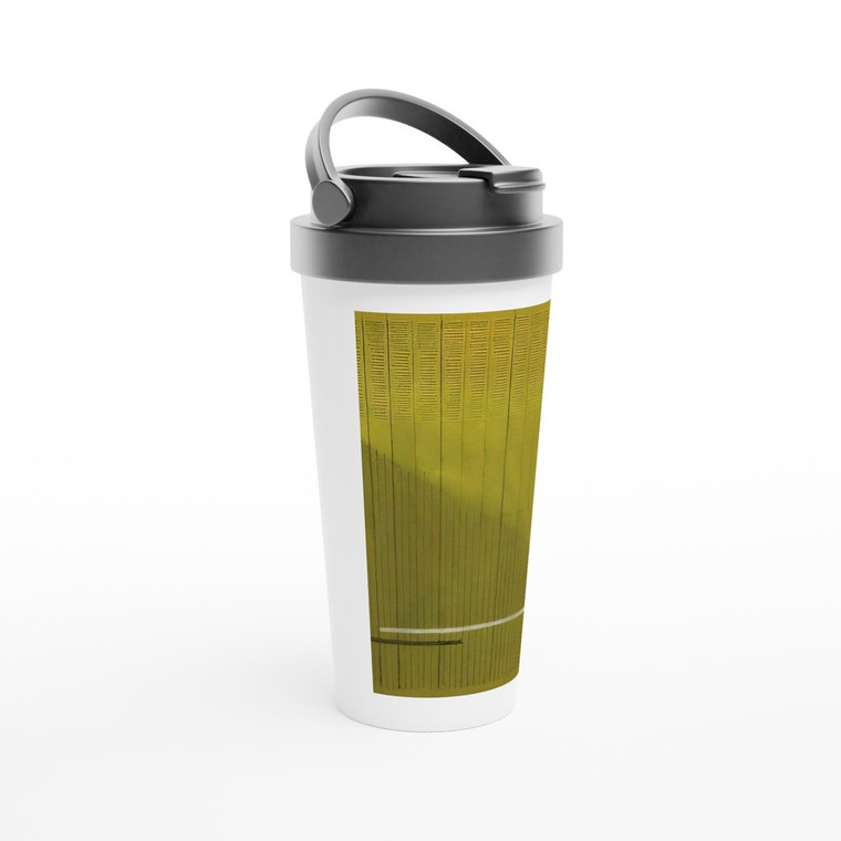 Bice Lazzari - Grigio  Giallo Gray and Yellow - 1966 Travel Mug