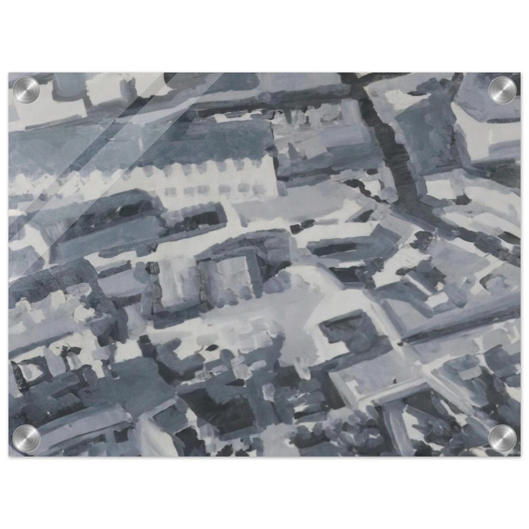 Gerhard Richter  TOWNSCAPE M3 1968 Acrylic Print