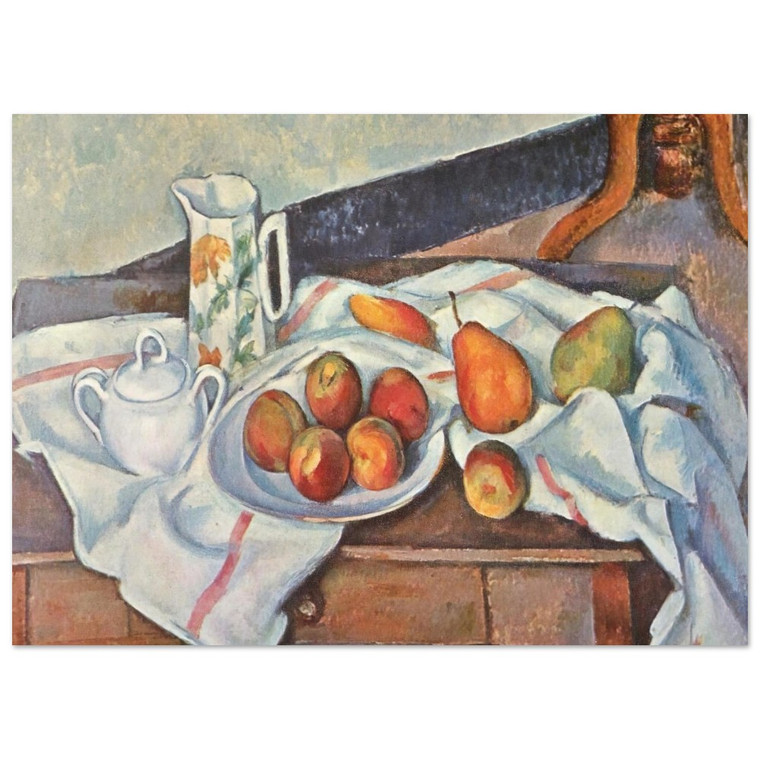 Paul Cezanne  Still Life with Sugar Fine Art Poster / Art Print