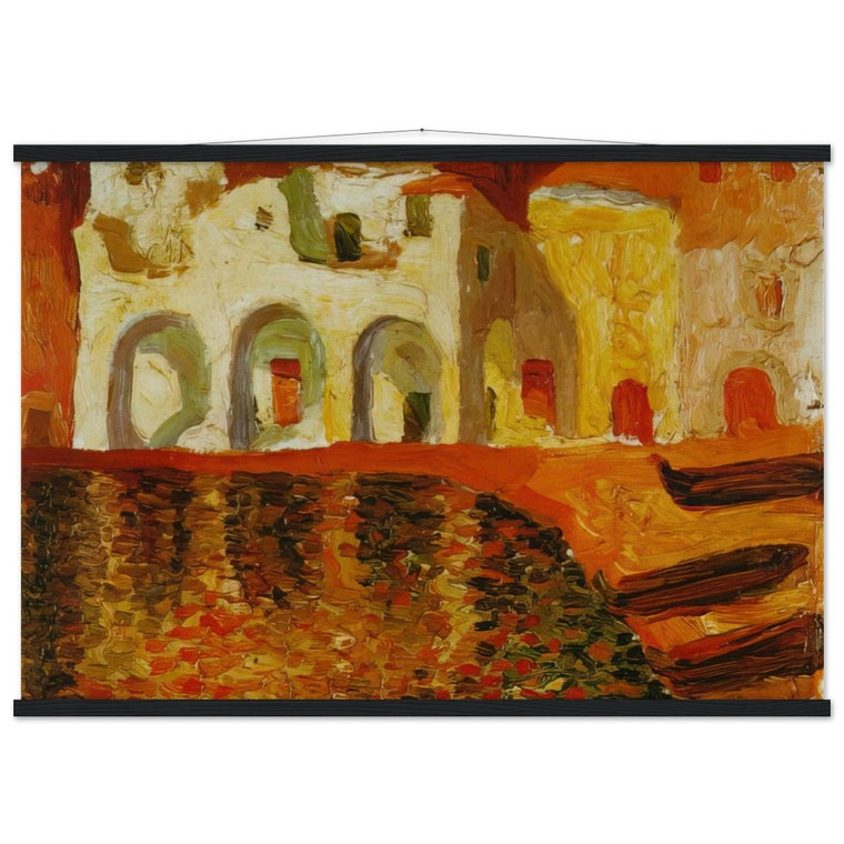 Salvador Dali  PORTDOGUE 1919 Museum-Quality Matte Paper Poster with Hanger