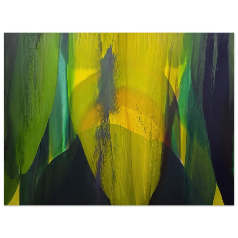 Paul Jenkins  Phenomena Lasting Dawn  1977 Aluminum Print