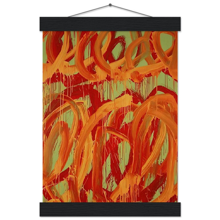 Cy Twombly  Camino Real  IV  Museum-Quality Matte Paper Poster with Hanger