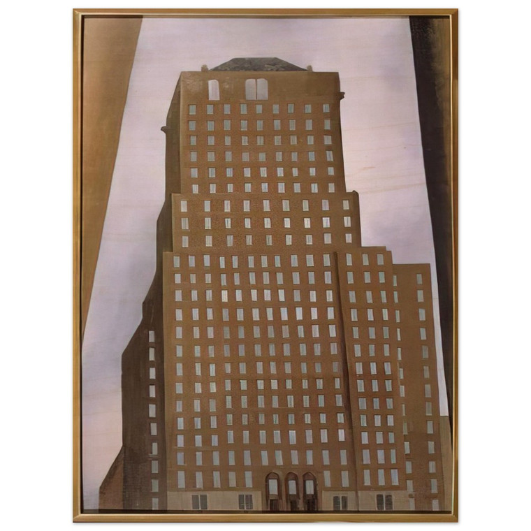 Georgia OKeeffe  Shelton Hotel New York No 1 Wood Print