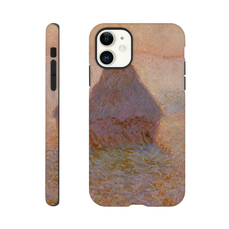 claude monet - Grainstack Sun in the Mist Tough case